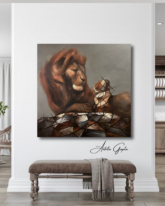 Manifest - Lion & Cub Art