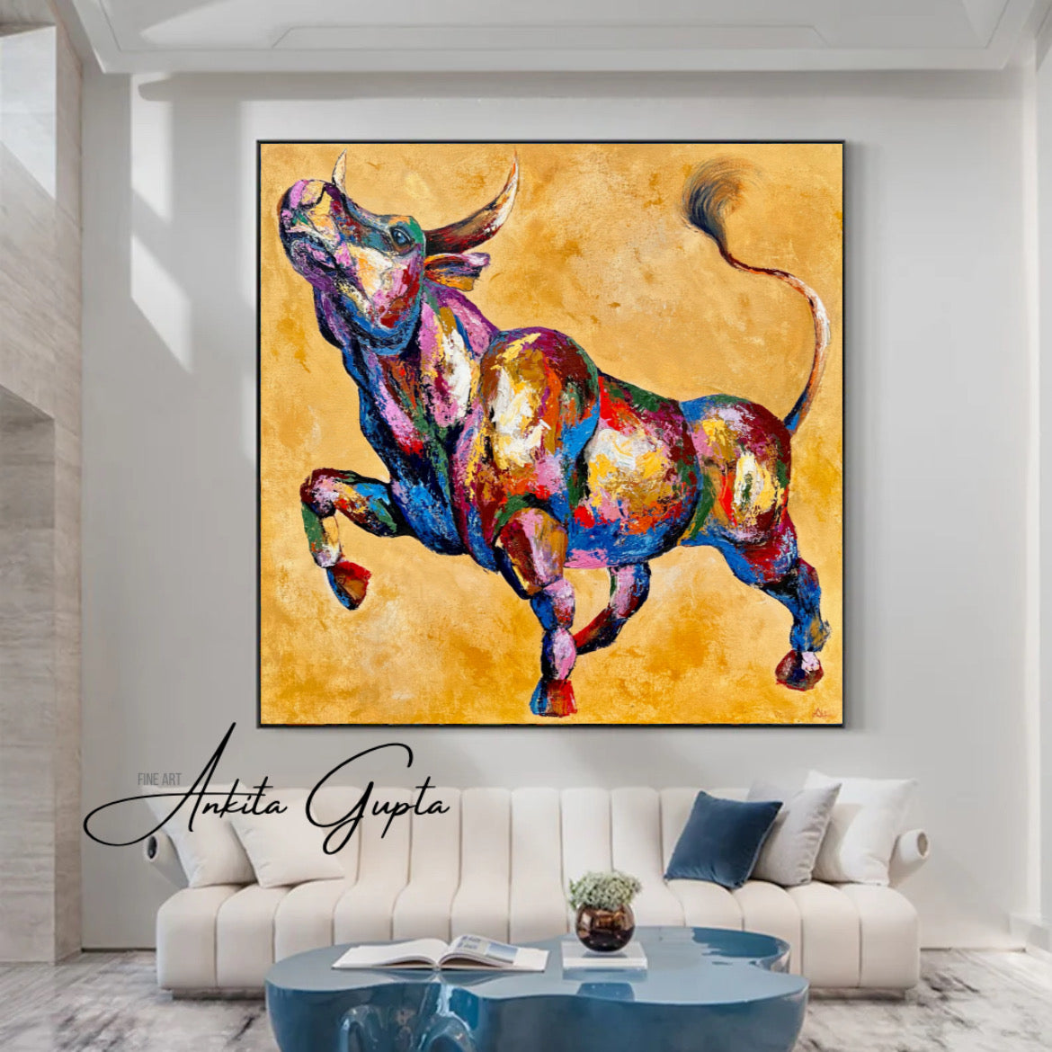 Abstract Bull