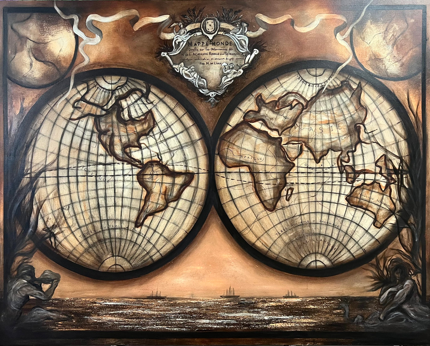 Old world map